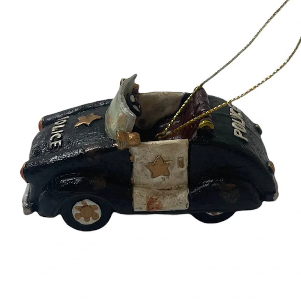 Vintage Christmas Ornaments Kurt Adler Police Rare Retired Limited Collectible